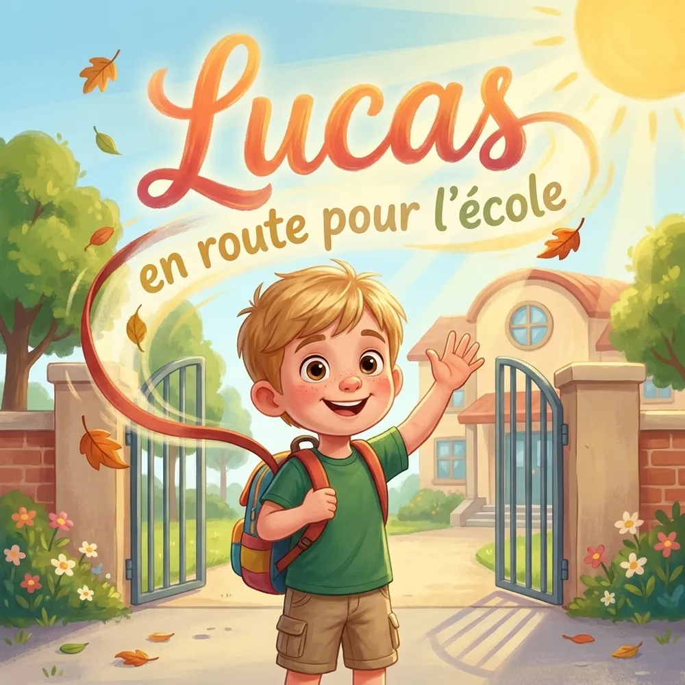Couverture : En route pour l'école