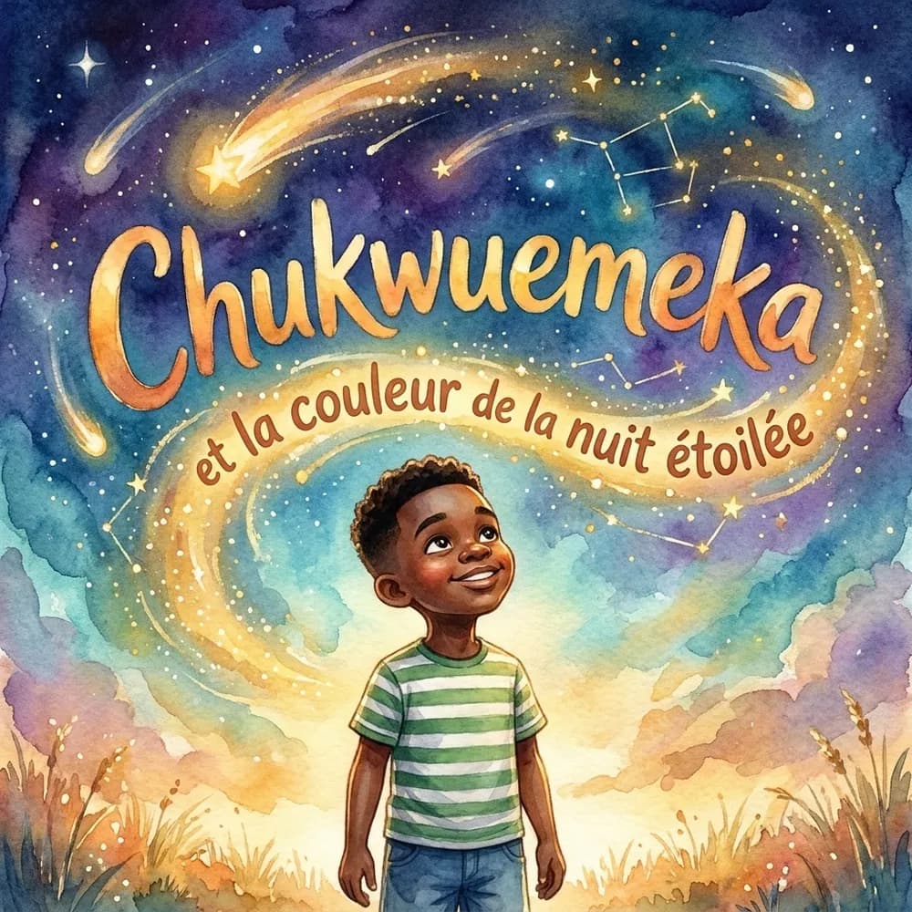 Couverture : La couleur de la nuit étoilée