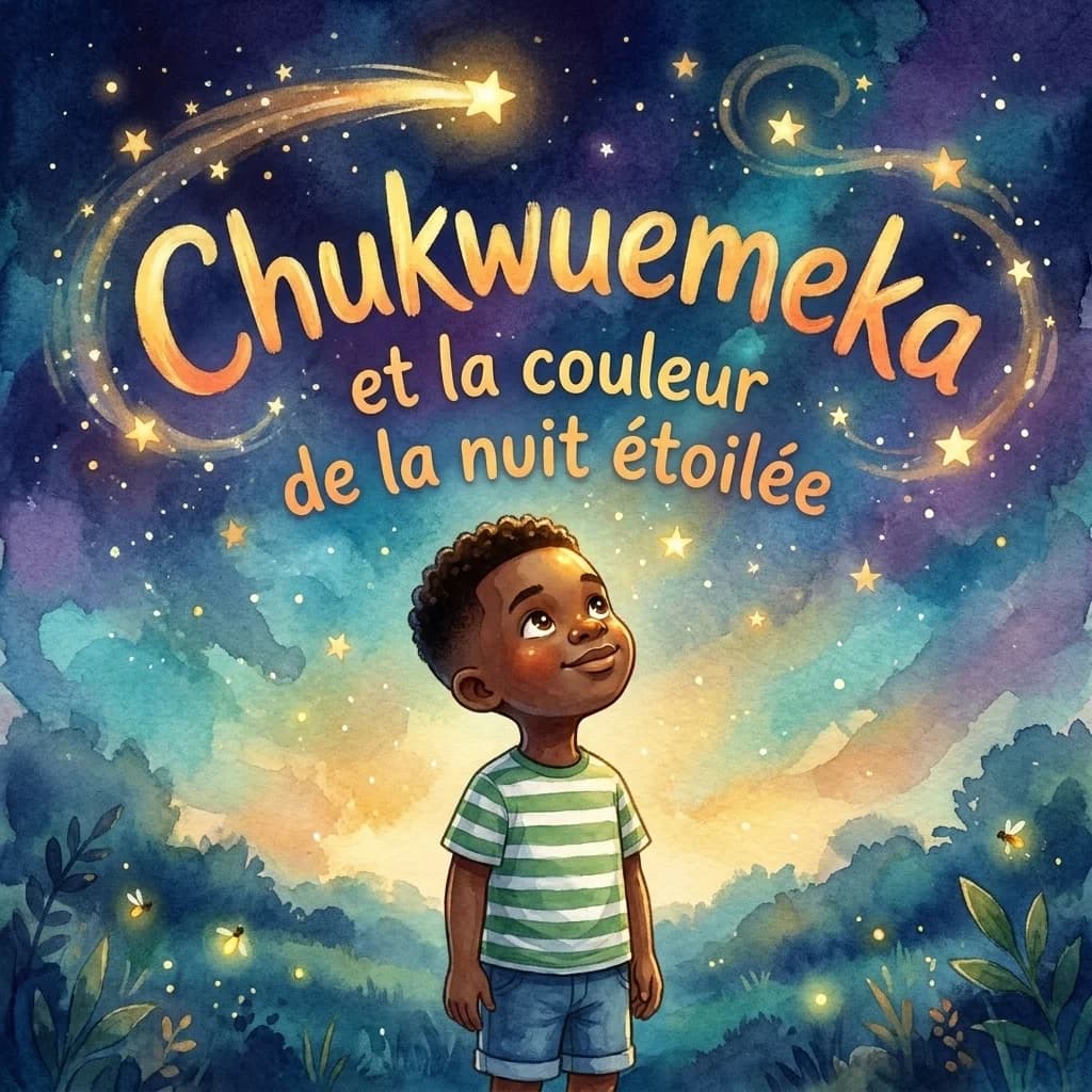 Couverture : La couleur de la nuit étoilée