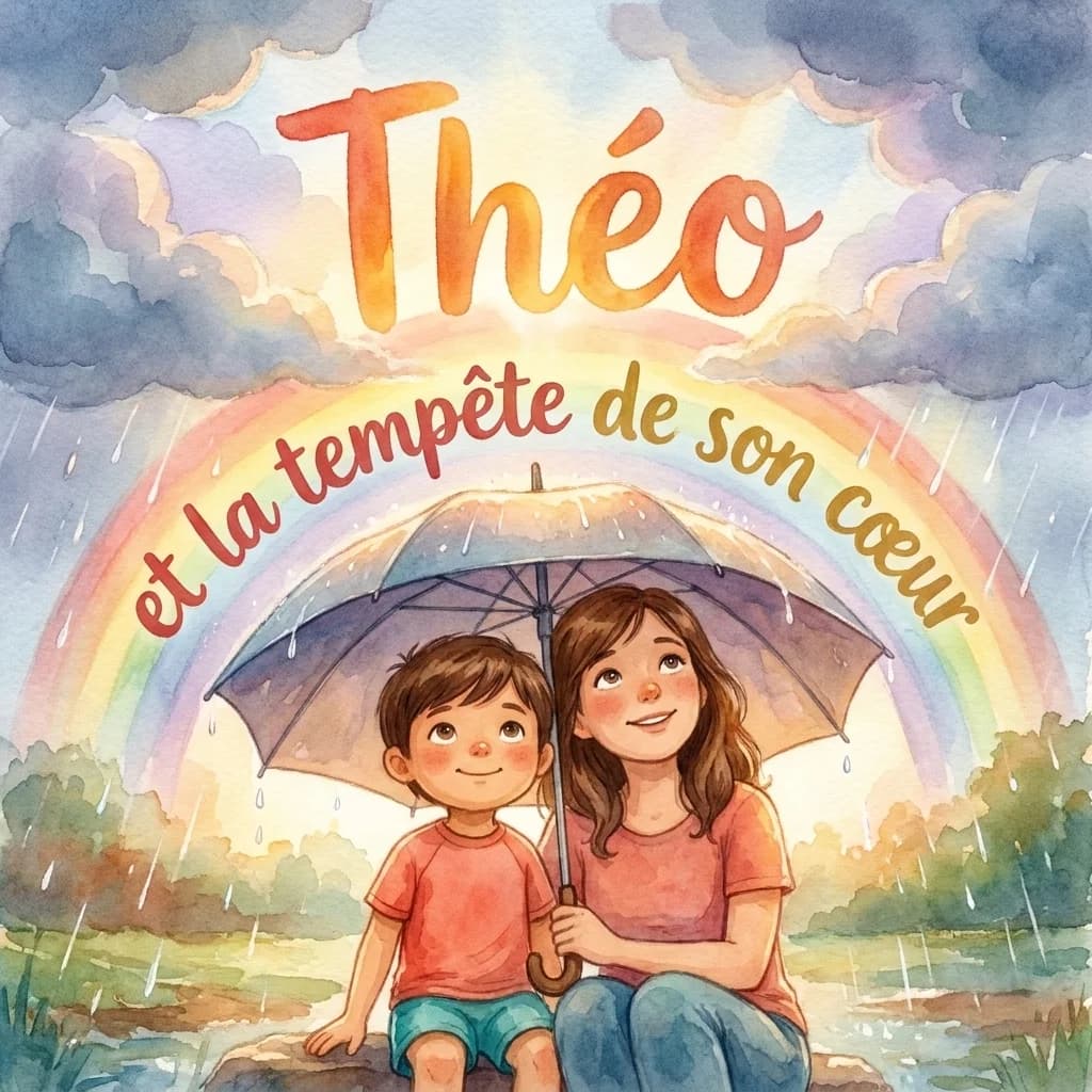 Couverture : La tempête et l'arc-en-ciel