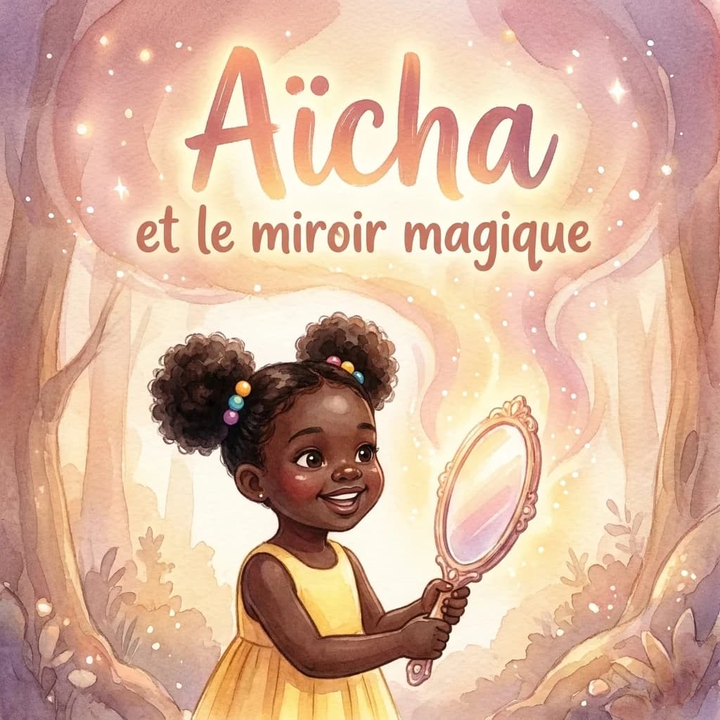 Couverture : Le miroir magique