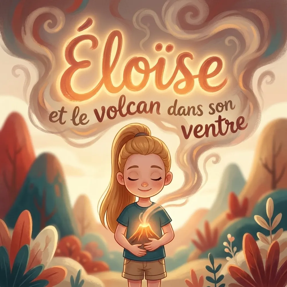 Couverture : Le volcan dans mon ventre