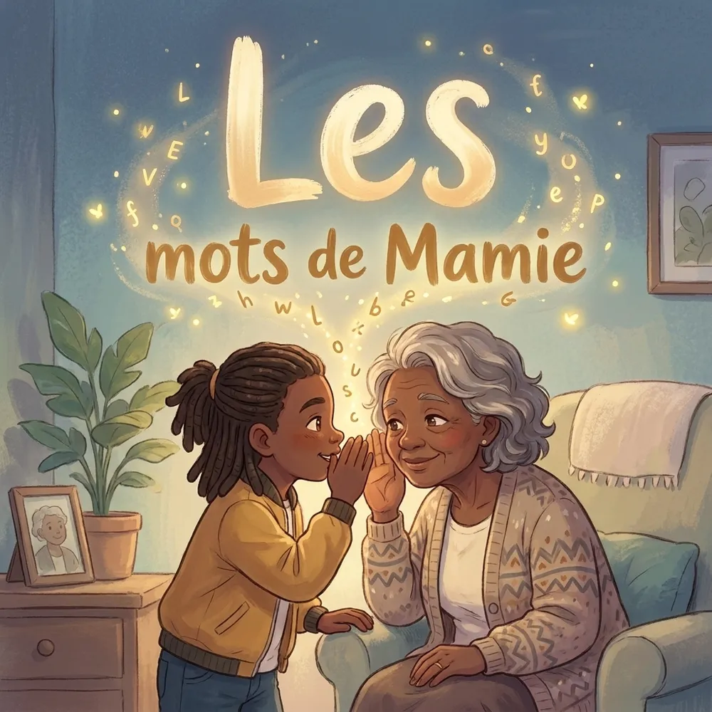 Couverture : Les mots de Mamie