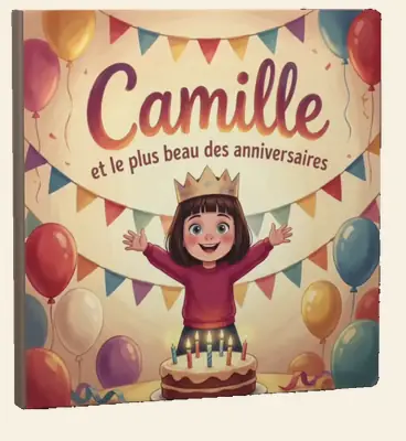 Joyeux anniversaire ! — le livre imprimé, à faire tourner