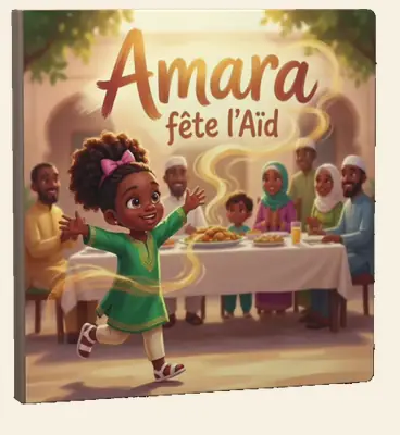 La joie de l'Aïd — le livre imprimé, à faire tourner